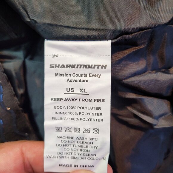 Women's Waterproof, Sky Jacket Windproof Hooded Raincoat For Winter Black X-Larg - Picture 15 of 15